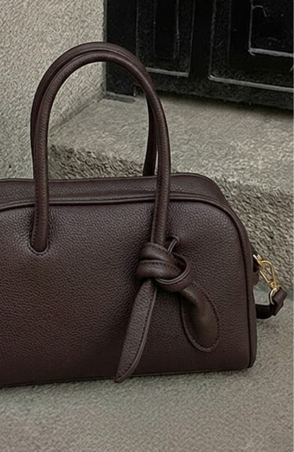 Handtas Met Knoop Choco – alle accessoires, foto 2