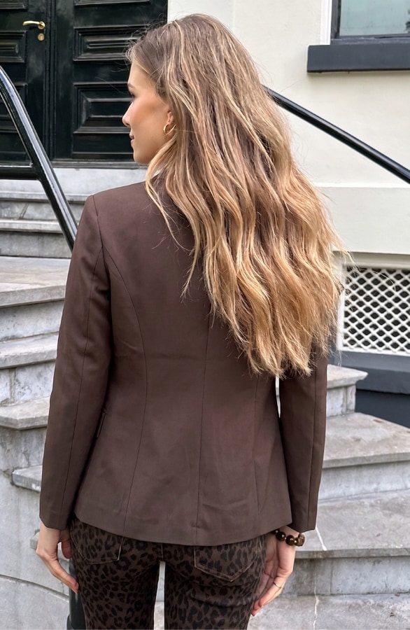 Limited Blazer Longsleeve Choco – jassen, foto 6