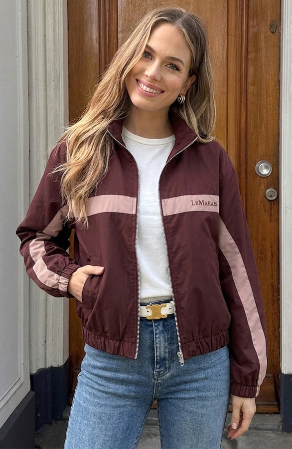 Para Trench Jacket Le Marais Burgundy – jassen, foto 4
