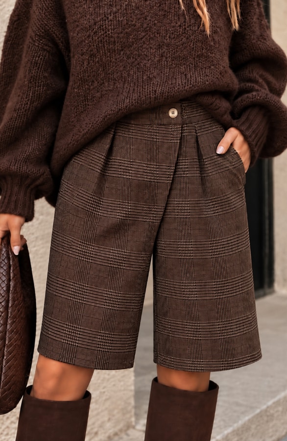 Casual Bermuda Check – shorts